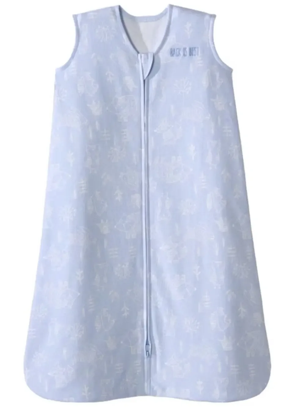 Halo Baby Blue XL Sleepsack Zip Up Swaddle Blanket 18-24 Month Wilderness Print